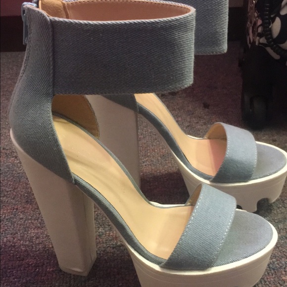 Denim Heels - Picture 4 of 4