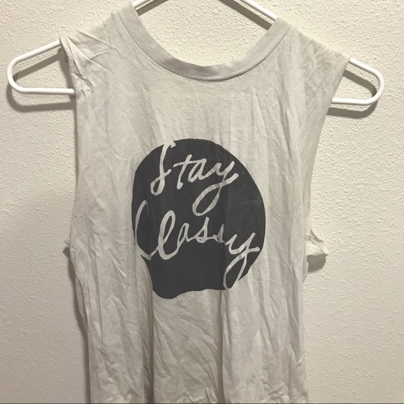 BrandyMelville Graphic Muscle Tee