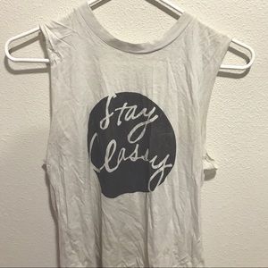 BrandyMelville Graphic Muscle Tee
