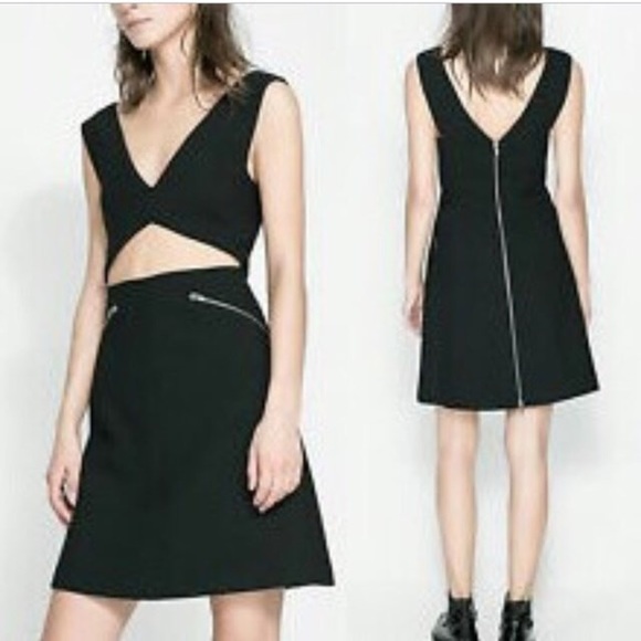 Zara cutout dress  new - Picture 2 of 3