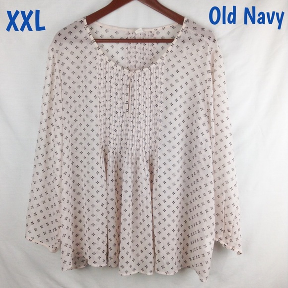 Old Navy Sheer Long Sleeve Top