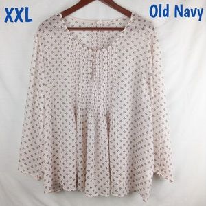 Old Navy Sheer Long Sleeve Top
