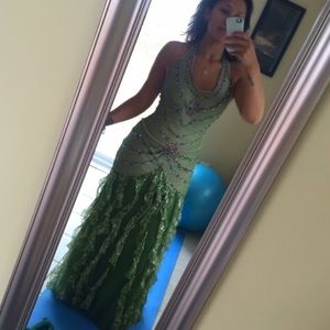 Jovani Sage Mermaid Gown