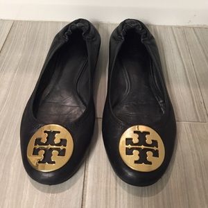 TORY BURCH black ballet flats