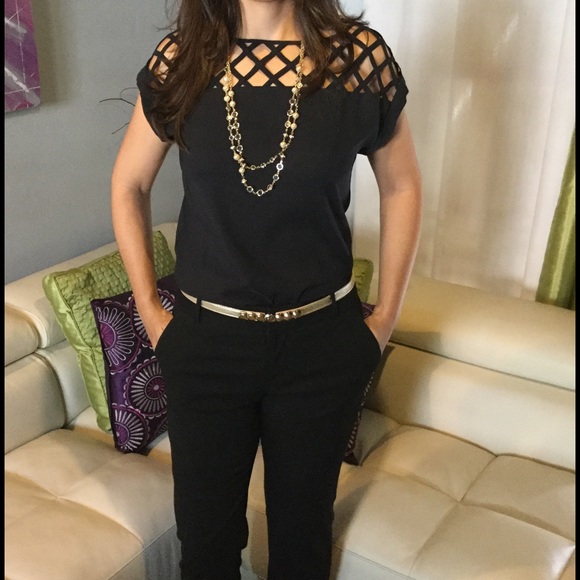 Express black blouse