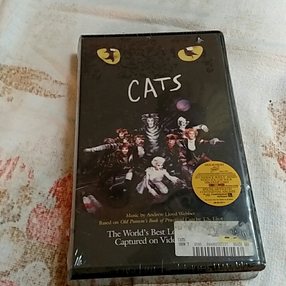 CATS The Musical VHS New and Sealed Make Offer NWT