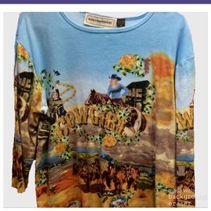 Bit  & Bridle Cowgirl shirt