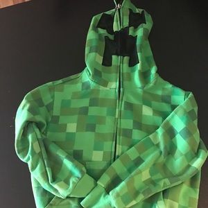 Boys Minecraft zip up