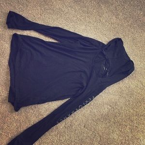 Calvin Klein Performance Hooded Logo Top