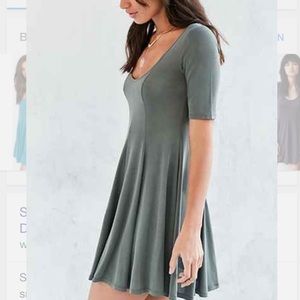 Unworn Silence and Noise swing dress in green