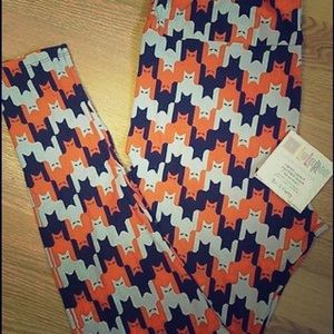 LuLaRoe Halloween Leggings Bats Cats OS One Size