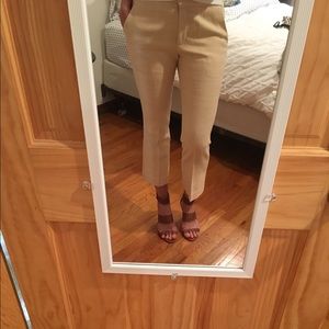 Marlene Birger wide leg cropped slacks.
