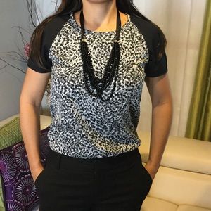 Banana Republic short sleeve blouse