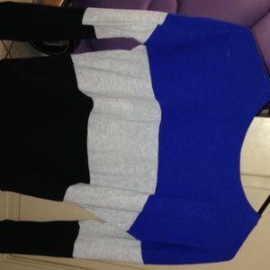 Vs blue black and grey Shirt