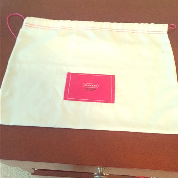 Coach dust bag