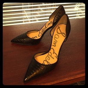Sam Edelman Delilah black d'orsay heels