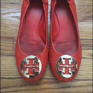 Tory Burch | Rare Orange Reva Ballet Flat