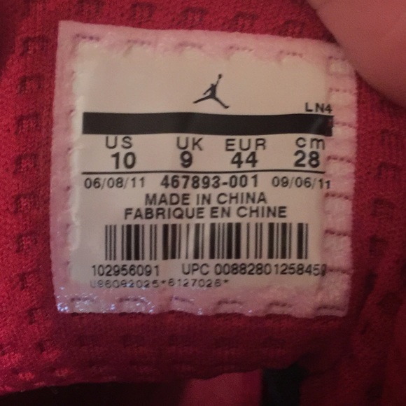 💥SOLD💥🎉HOST PICK 🎉 Men's Air Jordan Big Ups 10 - Picture 7 of 8