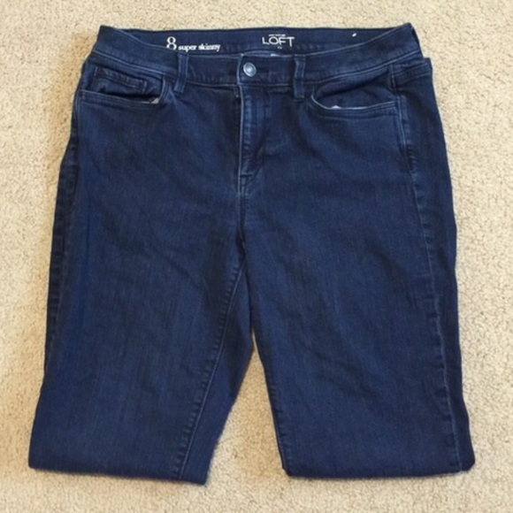 LOFT super skinny jeans