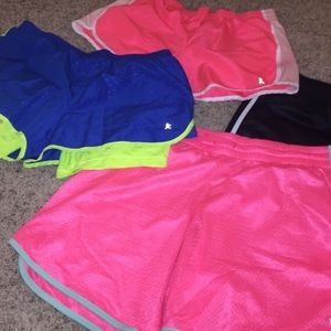 Set of 3 athletic shorts