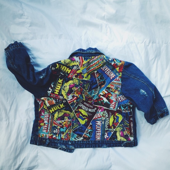Custom denim jacket
