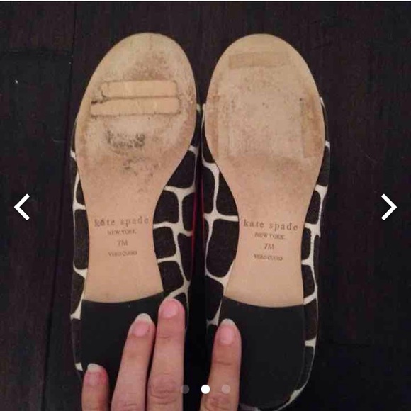 Kate Spade giraffe print flat - 7 - Picture 2 of 3