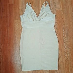 (Shimmer) Gold Bandage Dress