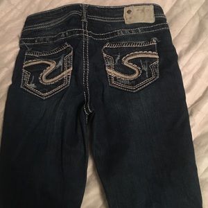 Silver jeans 26x33 wore once great condition