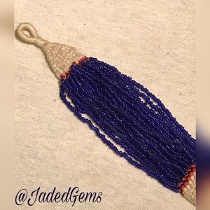 Handmade Multistrand Seed Bead Bracelet