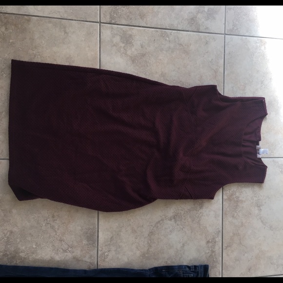 LOFT plum dress