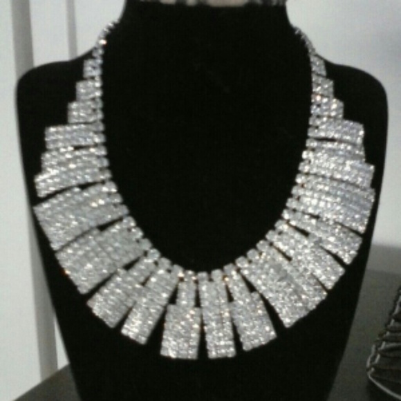 Antique Rhinestone necklace