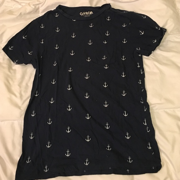 Anchor pocket t shirt