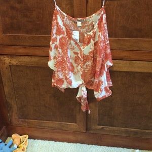 Forever 21 silk top!