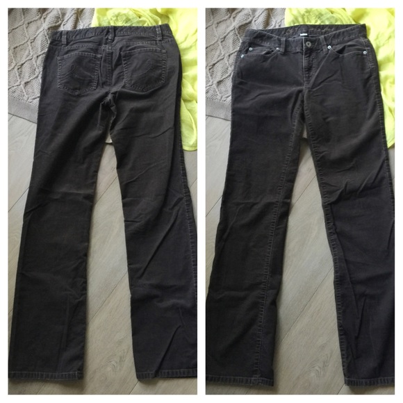 Donating- LOFT Brown Original Bootcut Cords - Picture 3 of 4