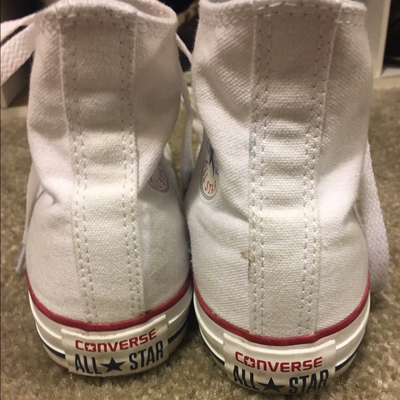 black and white converse size 5