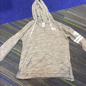 Victoria's Secret PINK Grey Hoodie-Medium