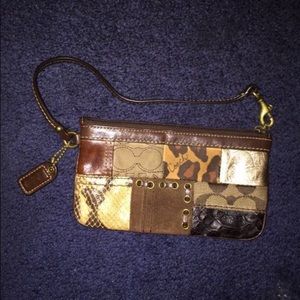 Authentic Coach Wristlet
