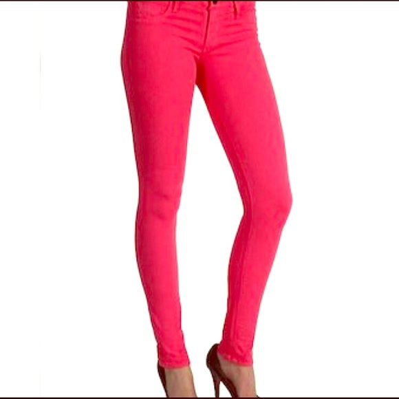 BLACK ORCHID JEWEL SKINNY JEANS SANGRIA HOT PINK