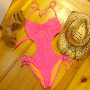 Sexy Pink Monokini