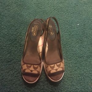 Coach wedge sport Sandals