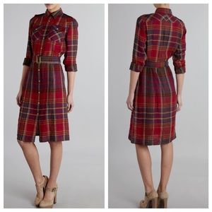 🎉HP🎉🐎Lauren Ralph Lauren Plaid Wrap Dress