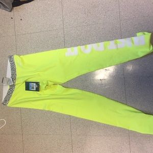 Nike Pro neon leggings