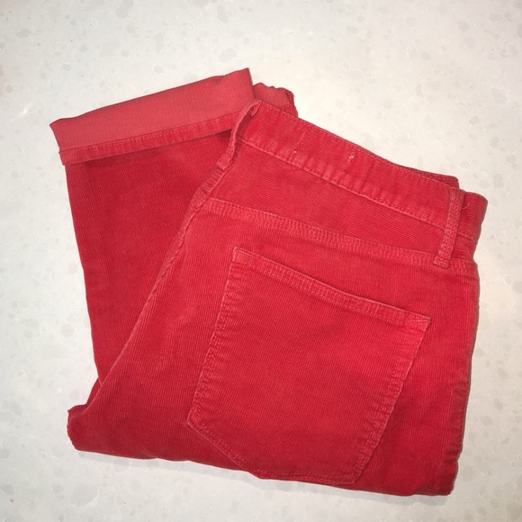 Gap sexy boyfriend preppy corduroy pants