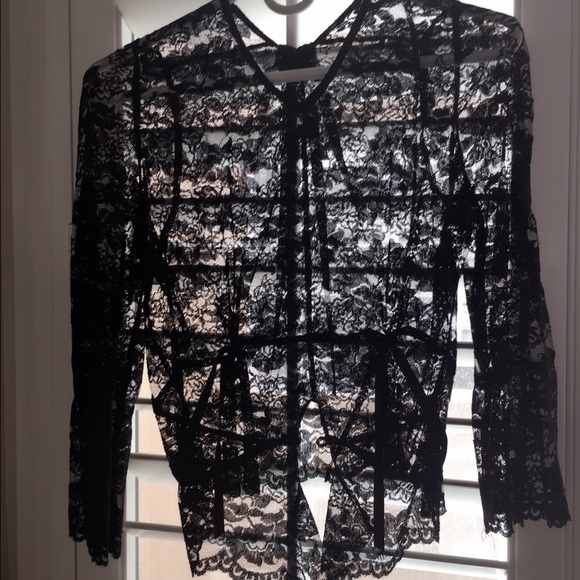 Banana Republic lace blouse