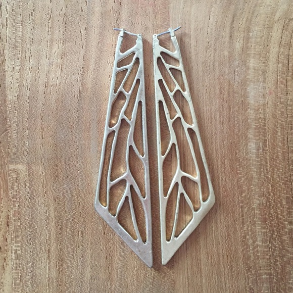 Geometric Earrings Gold