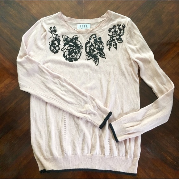 Elle sweater. Very elegant.