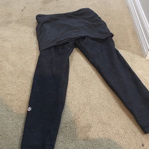 Crop/skirt lululemon pants