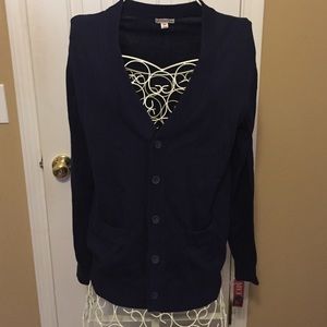 Brand new navy sweater