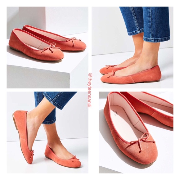 Urban Outfitters Suzi Suede Ballet Flats