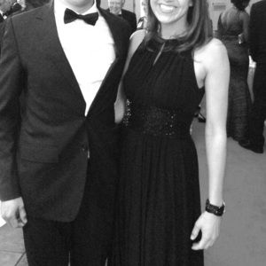 WHBM Beaded Waist Gown and free matching bracelet